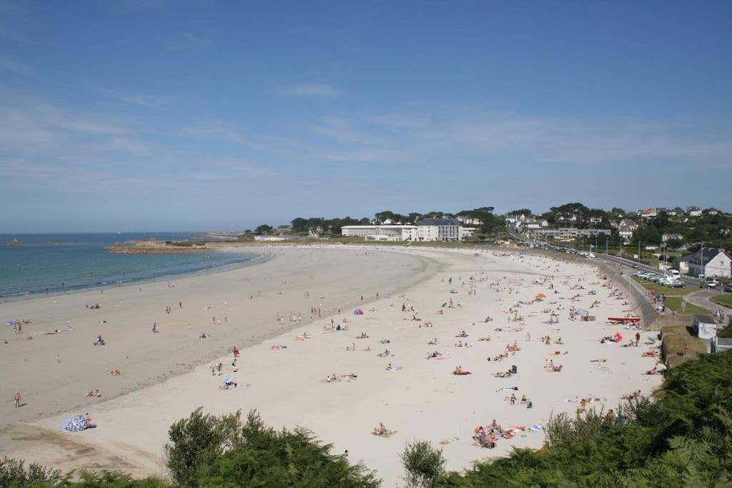 Duplex Vue Sur La Grande Plage De Trestel Villa Trevou-Treguignec Exterior photo