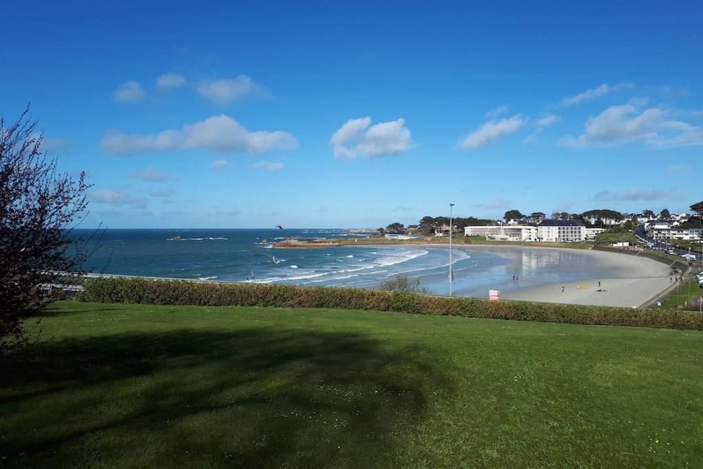 Duplex Vue Sur La Grande Plage De Trestel Villa Trevou-Treguignec Exterior photo